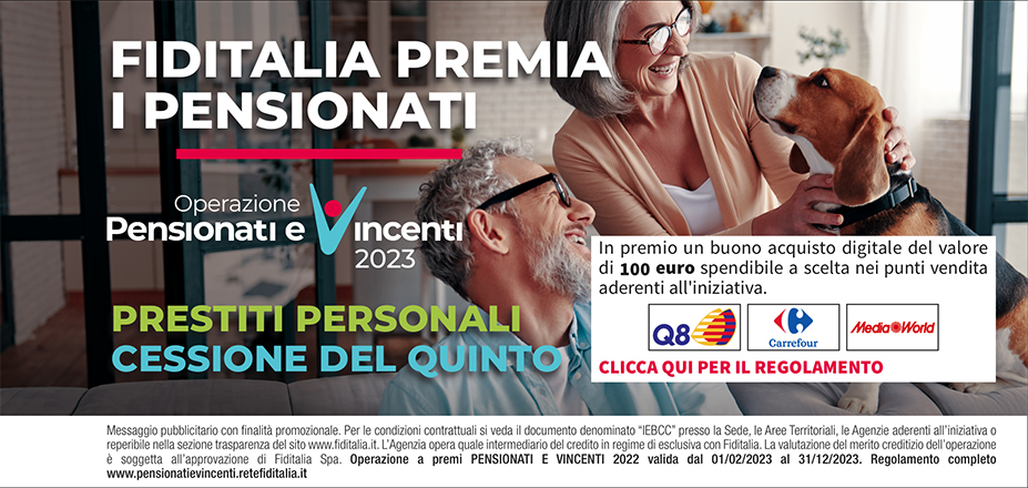 Agenzia Capital Service Fiditalia | Bari | Banner Quintocè